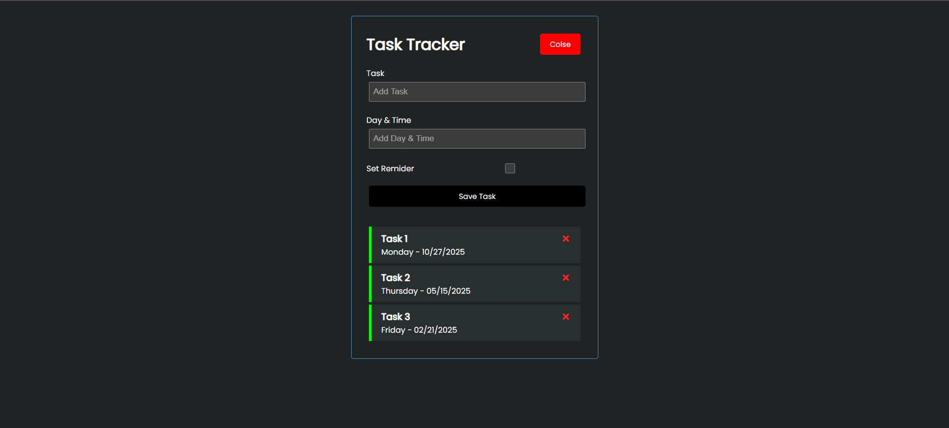 Task-Tracker